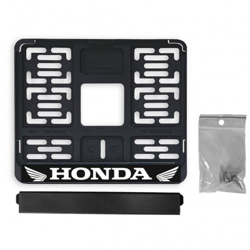 Рамка номерного знака 190Х145 Honda Рамка номерного знака 190Х145 Honda