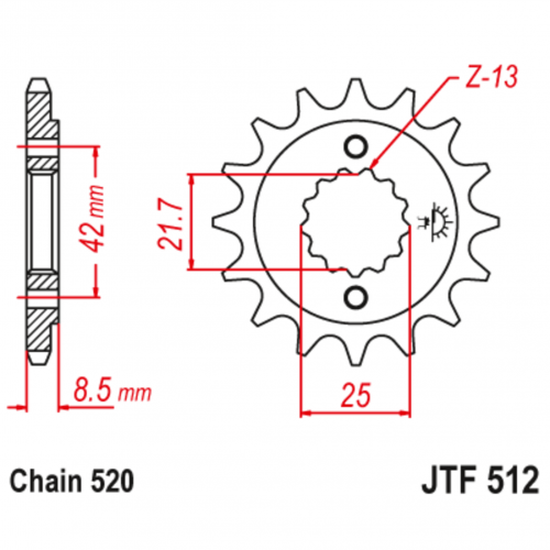 Звезда ведущая , JT 512.16