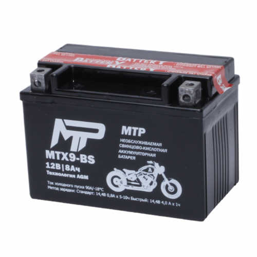Аккумулятор МТР MTX9-BS, 12V, AGM Аккумулятор МТР MTX9-BS, 12V, AGM