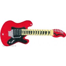 Нашивка Guitar red - Гитара красная