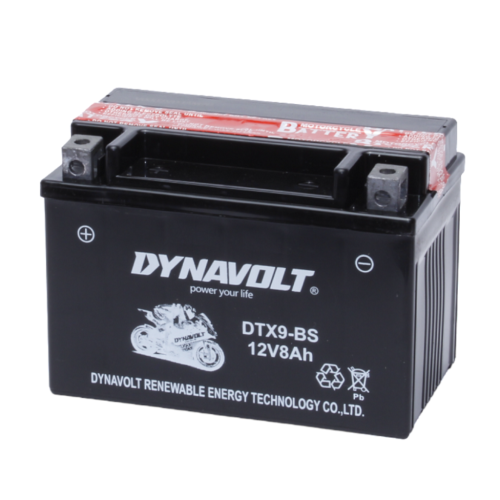 Аккумулятор Dynavolt DTX9-BS, 12V, AGM