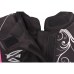 Текстильная женская куртка Mistic черно-розовая