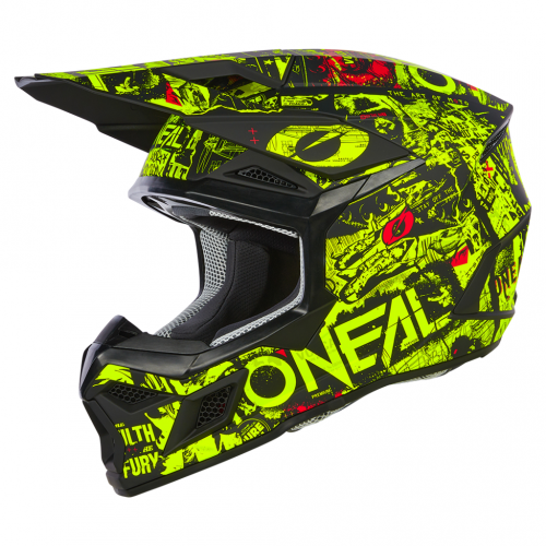 Шлем кроссовый O'NEAL 3Series Attack Youth V24, детская Шлем кроссовый O'NEAL 3Series Attack Youth V24, детская