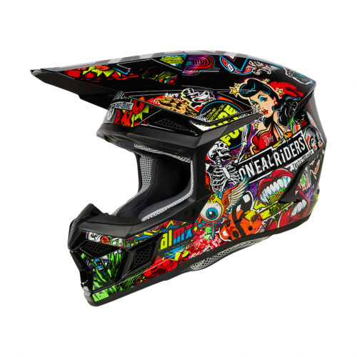Шлем кроссовый O'NEAL 3Series Youth Crank V.24, детская Шлем кроссовый O'NEAL 3Series Youth Crank V.24, детская
