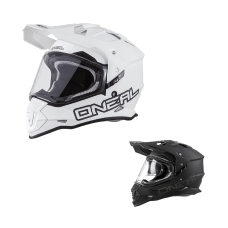 Шлем кроссовый со стеклом O'NEAL Sierra FLAT , мат.