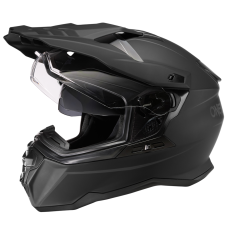 Шлем кроссовый со стеклом O'NEAL D-SRS Solid, мат.