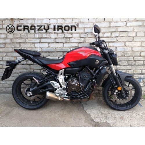 CRAZY IRON Дуги YAMAHA MT-07 + Слайдеры на дуги CRAZY IRON Дуги YAMAHA MT-07 + Слайдеры на дуги