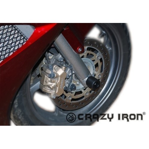 CRAZY IRON Слайдеры HONDA VFR800 `02-`12, Crossrunner (RC60) 2011- в ось переднего колеса