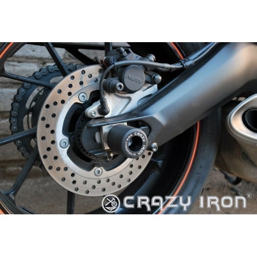 CRAZY IRON Слайдеры YAMAHA  MT-09, TRACER, FZ-09, XSR900  2013-2016 г.в. в ось заднего колеса