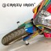 CRAZY IRON Пеги в ось переднего колеса SUZUKI GSXR600/750 `06-`10