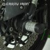 CRAZY IRON Пеги в ось переднего колеса KAWASAKI ZX6R `07-`08