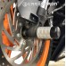 CRAZY IRON Пеги в ось переднего колеса KTM RC125/200/250/390