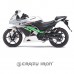 CRAZY IRON Защита RACE RAIL KAWASAKI Ninja 250R `08-`12