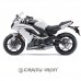 CRAZY IRON Защита RACE RAIL KAWASAKI Ninja 650R, ER-6F `12-`16, Ninja 400 `14-`17 CRAZY IRON Защита RACE RAIL KAWASAKI Ninja 650R, ER-6F `12-`16, Ninja 400 `14-`17