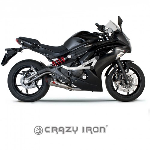 CRAZY IRON Защита RACE RAIL KAWASAKI Ninja 650R, ER-6F `12-`16, Ninja 400 `14-`17 CRAZY IRON Защита RACE RAIL KAWASAKI Ninja 650R, ER-6F `12-`16, Ninja 400 `14-`17