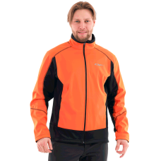 Куртка Explorer Black-Orange мужская, Softshell