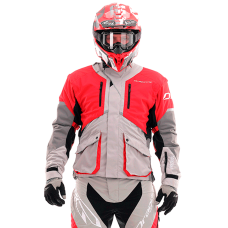 Куртка Эндуро Freeride DF Grey-Red 2020